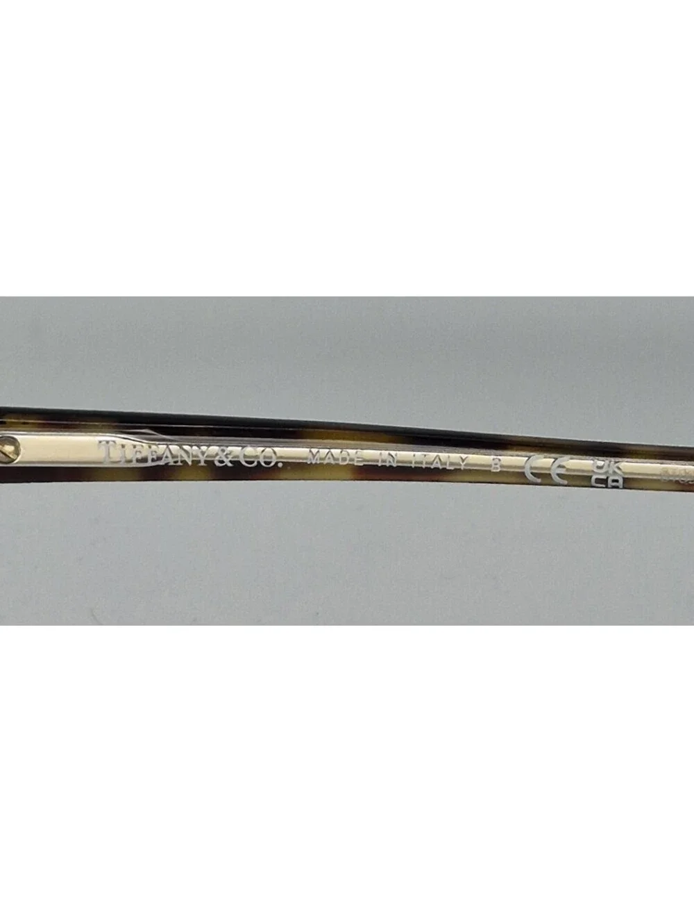 TIFFANY & CO TF 2074 8155 Eyeglasses Havana Gold Full Rim 52-16-135 Italy